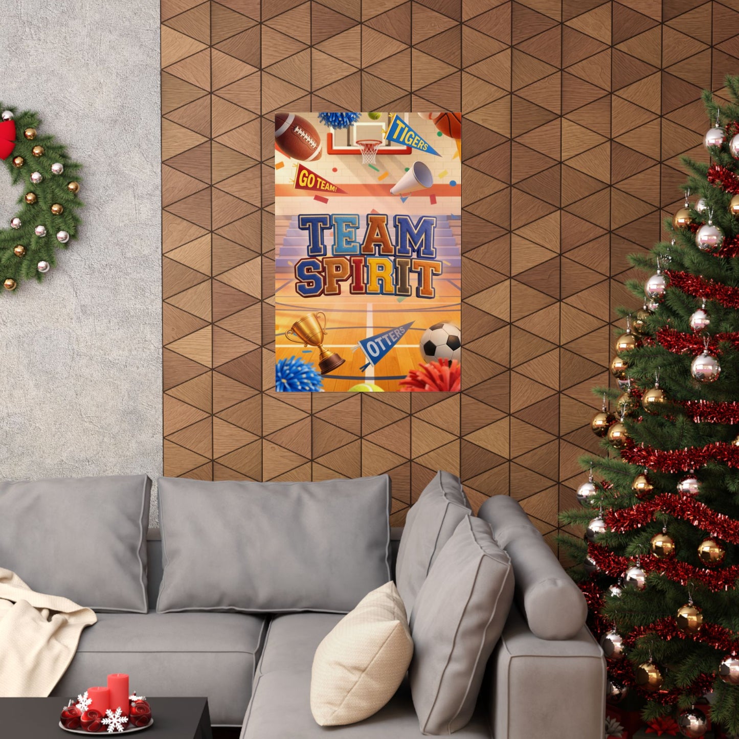 Poster | Team Spirit Elementary Series Graphic | Vertical