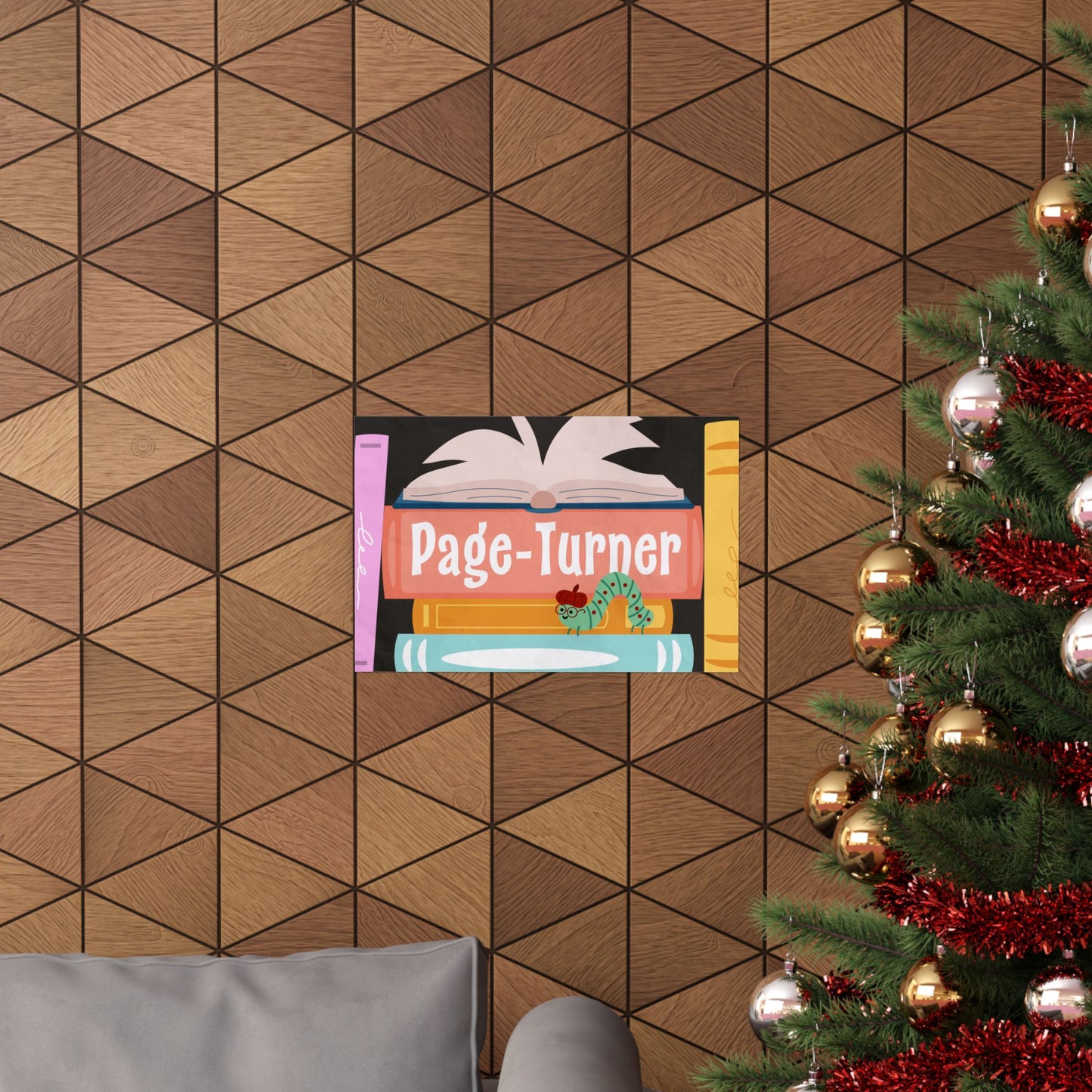 Poster I V5 I Page-Turner Preschool Series Graphic I Horizontal