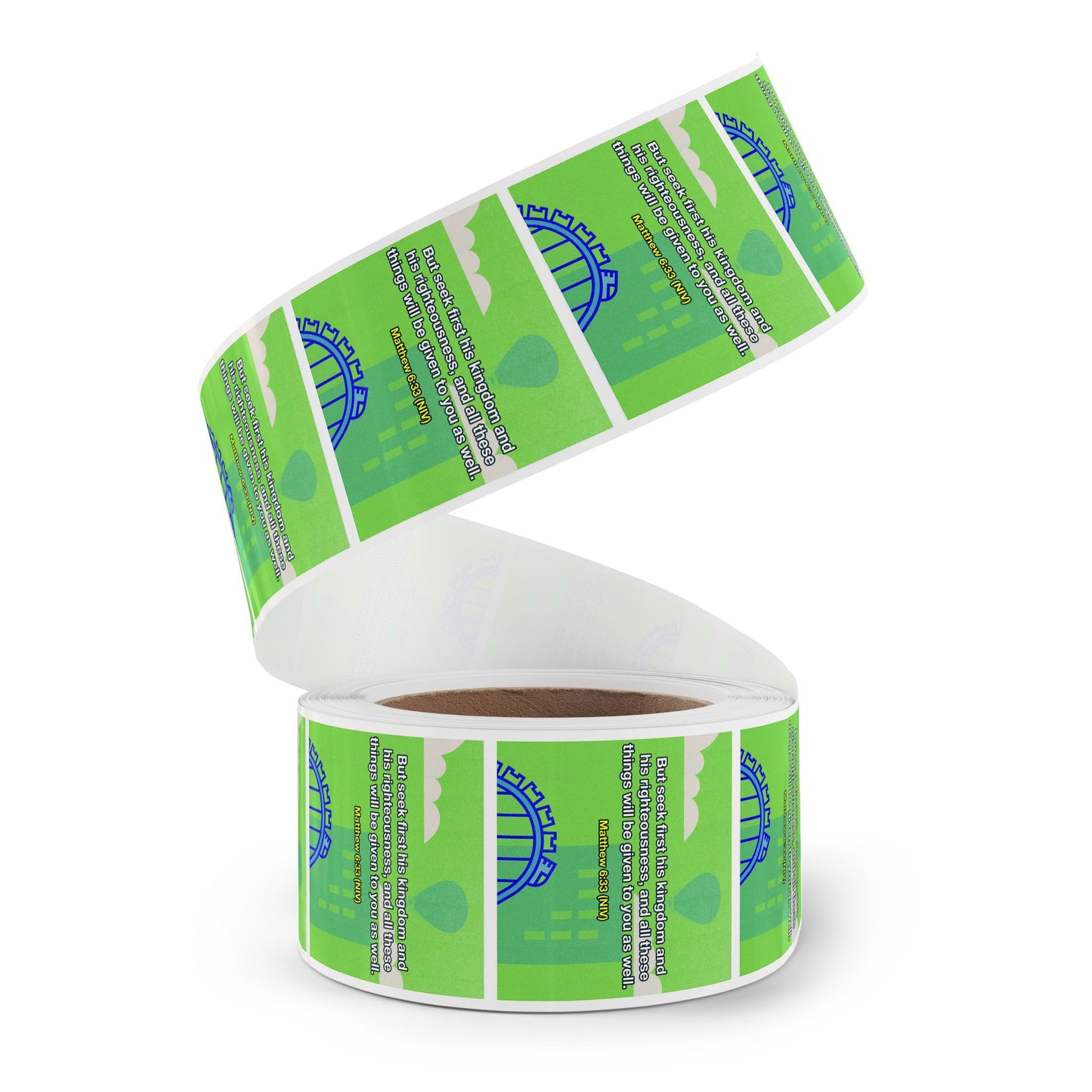 Memory Verse Sticker Roll | V6 | Measure Up Preschool