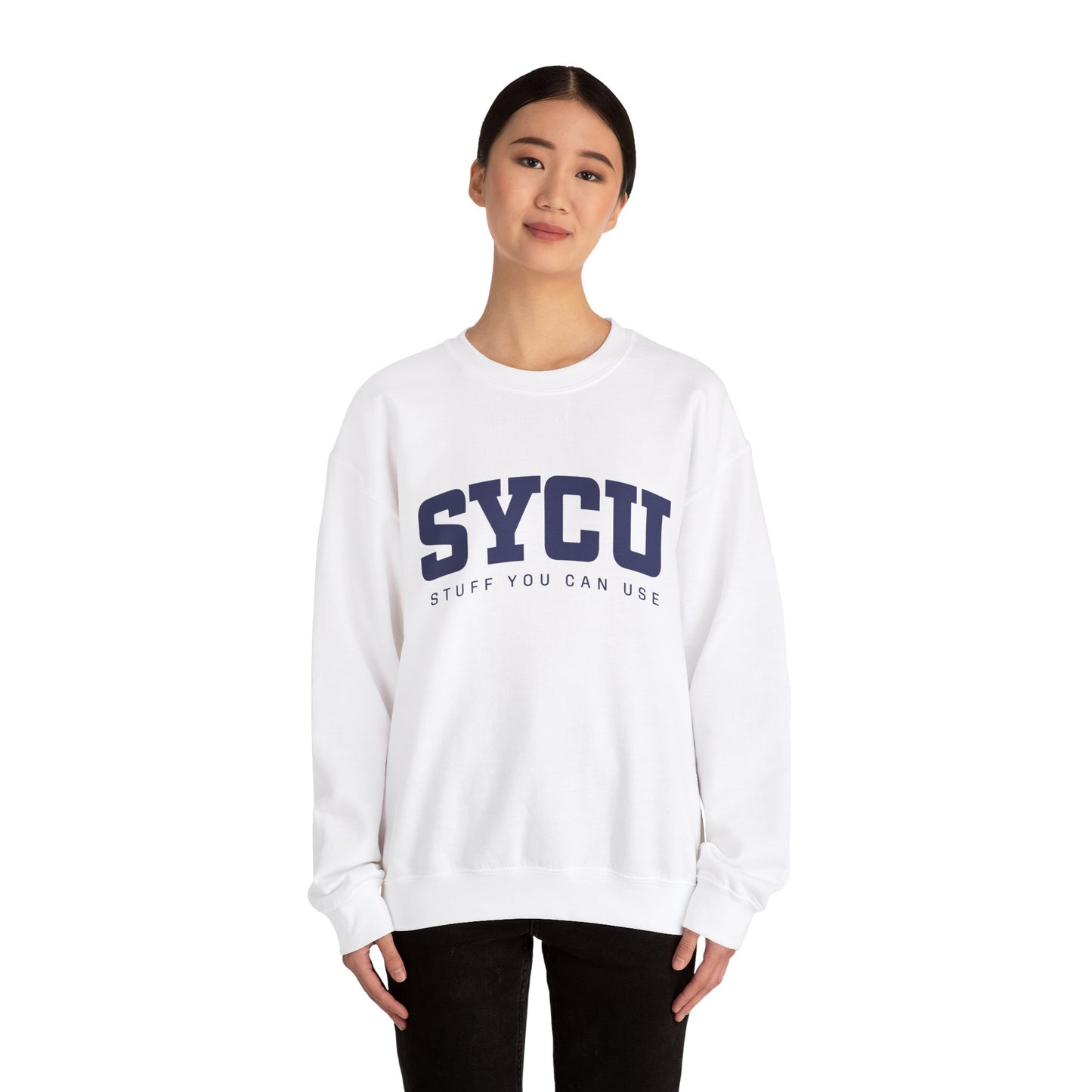 Navy College | SYCU | Crewneck