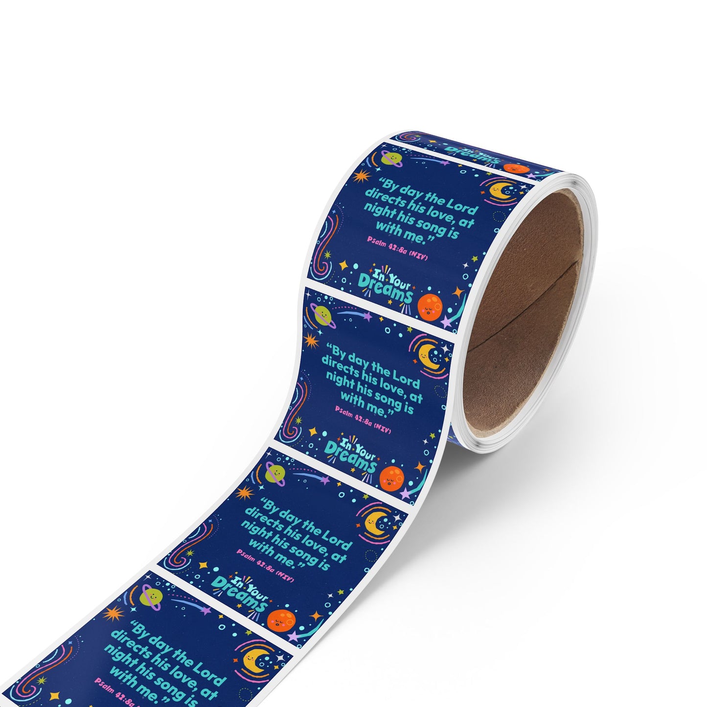 Memory Verse Sticker Roll | V7 | In Your Dreams Preschool