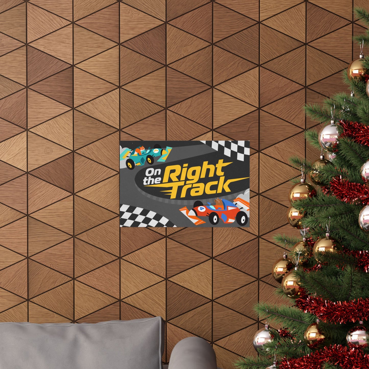 Poster | V7 | On the Right Track Preschool Series Graphic | Horizontal