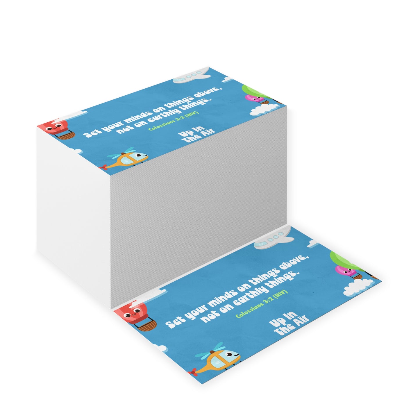 Memory Verse Cards | V5 | Up in The Air Preschool