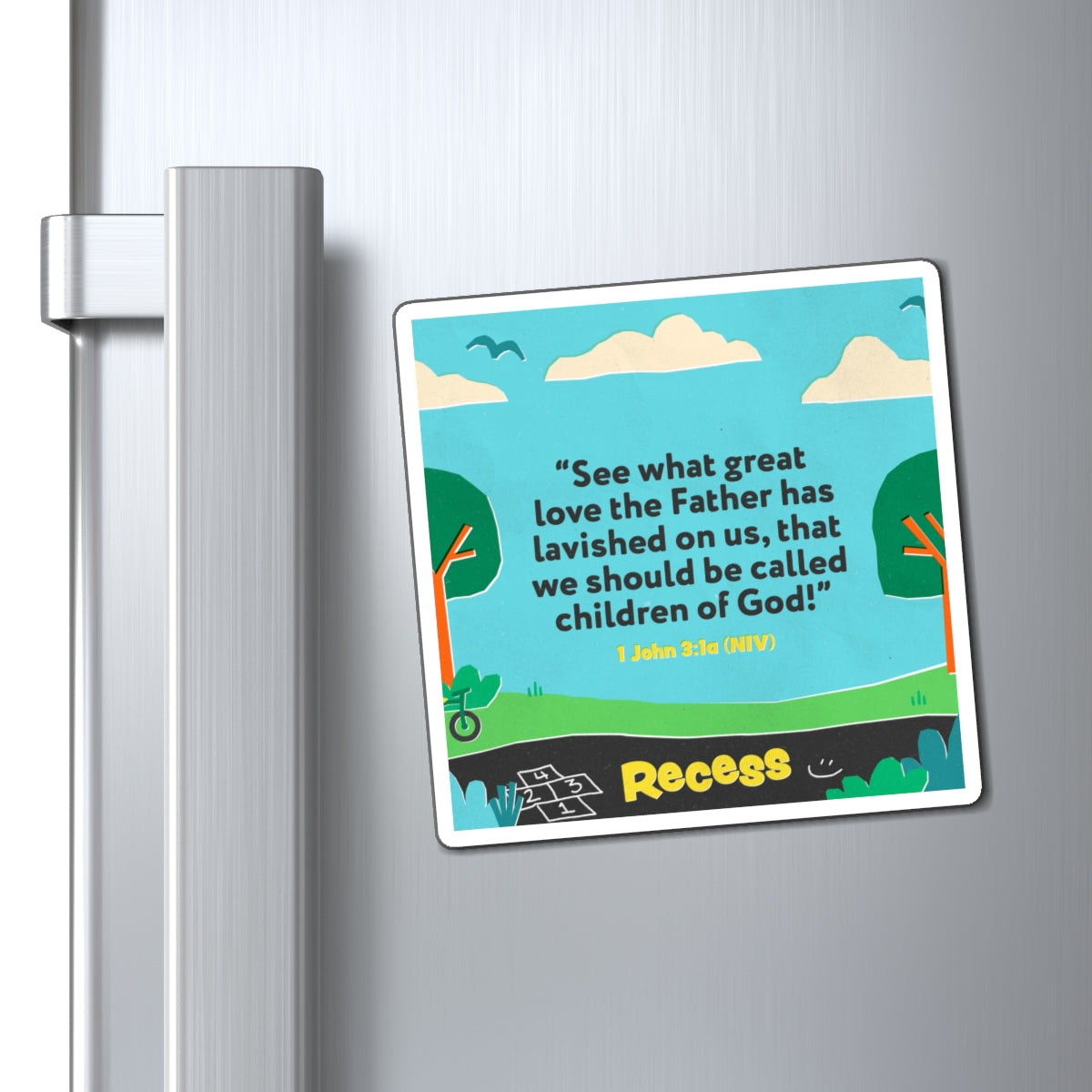 Memory Verse Magnet | V7 | Recess Preschool