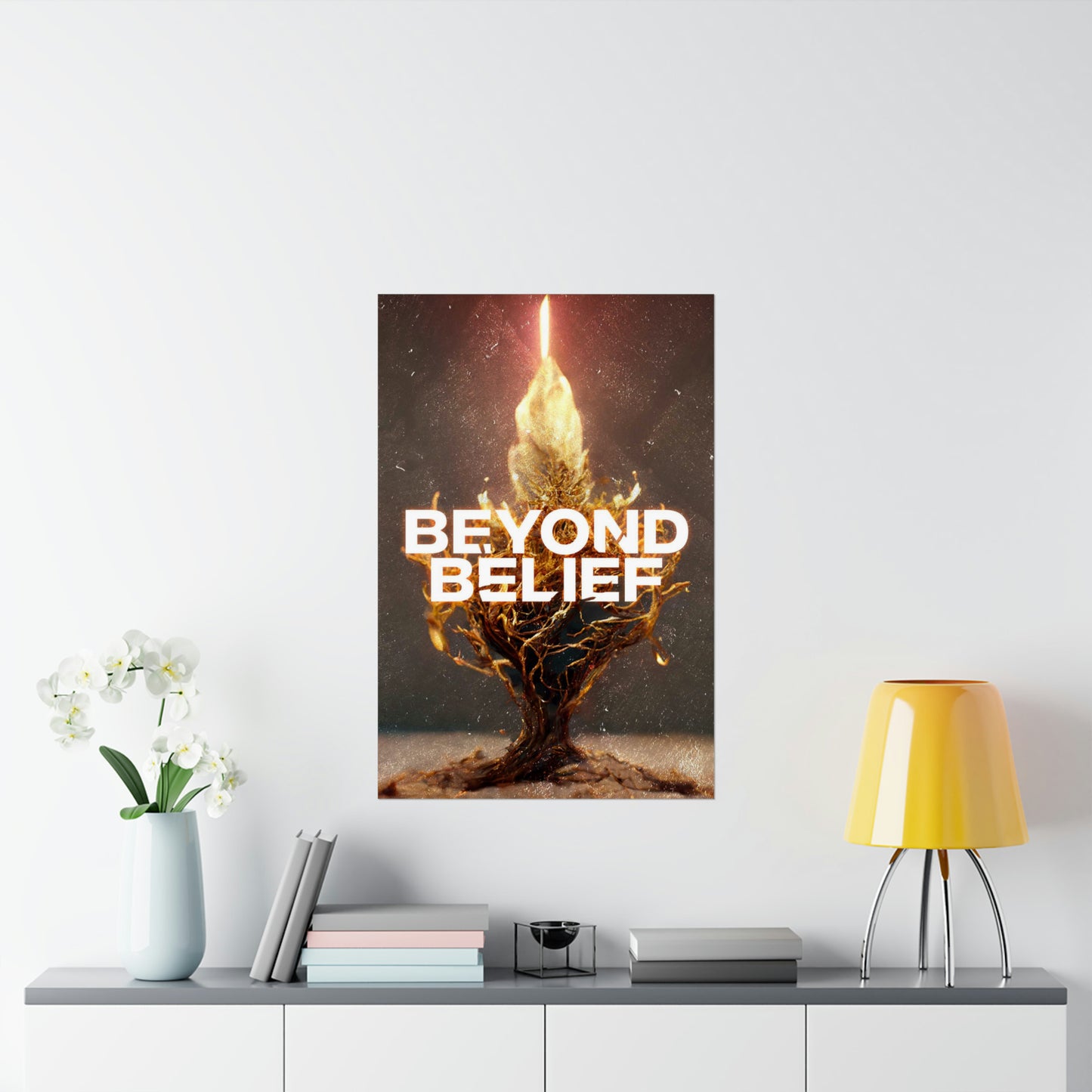 Poster | V7 | Beyond Belief Series Graphic | Vertical