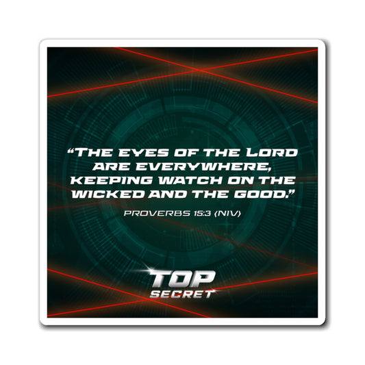 Memory Verse Magnet | V9 | Top Secret Elementary