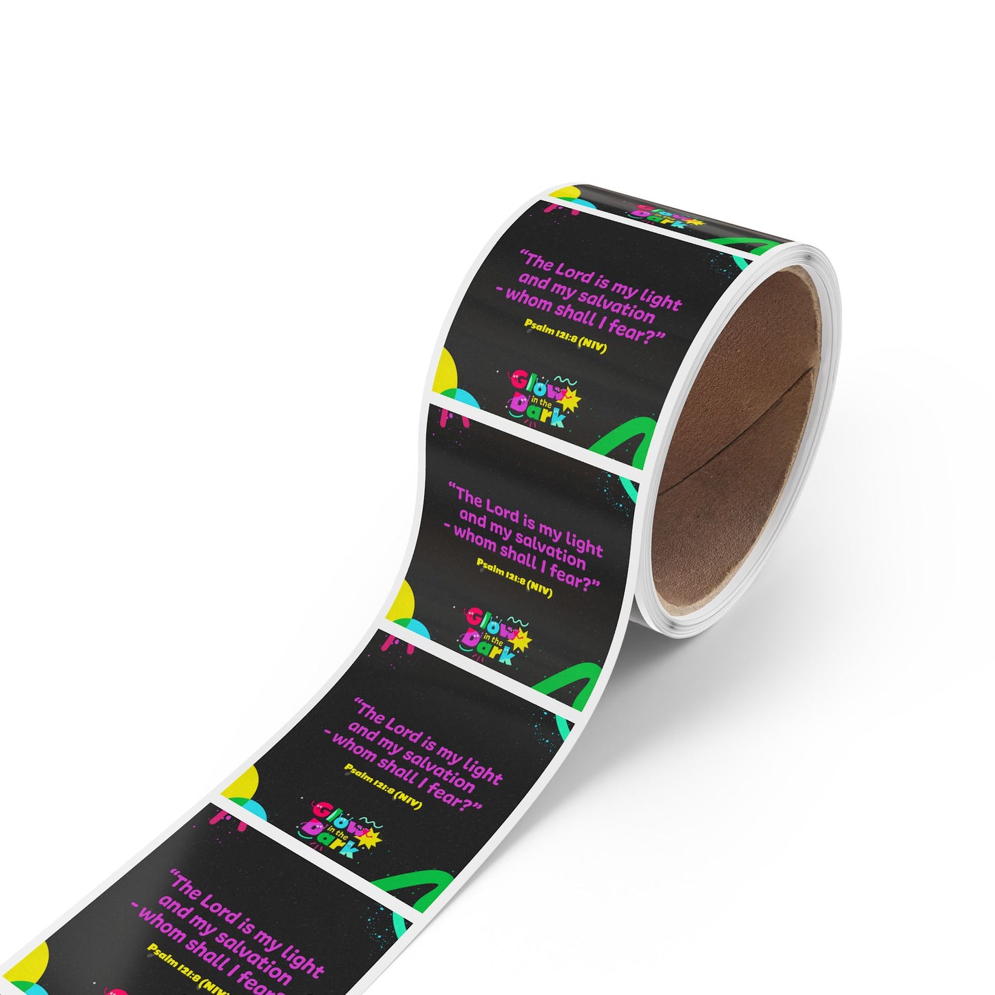 Memory Verse Sticker Roll | V7 | Glow in the Dark Preschool