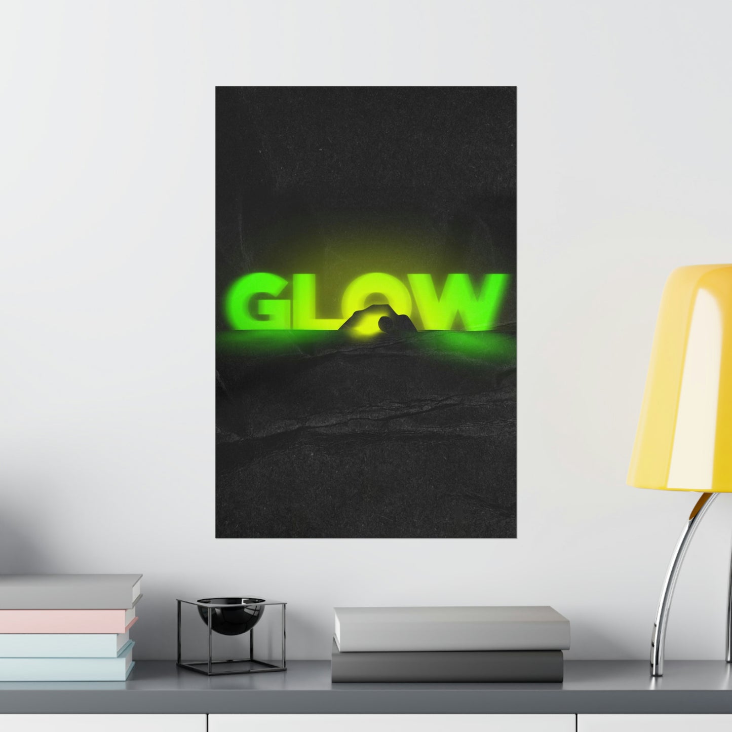 Poster | V7 | Glow Series Graphic | Vertical