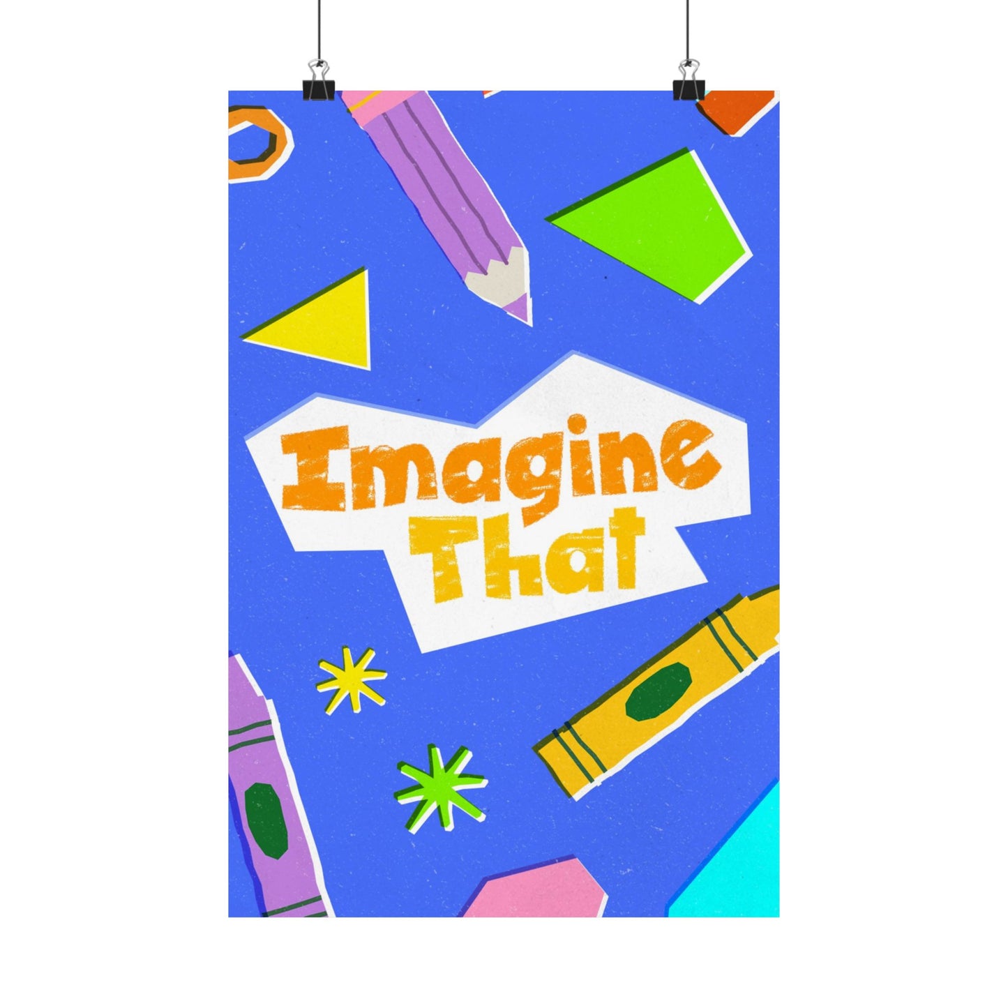 Poster | V8 | Imagine That Preschool Series Graphic | Vertical