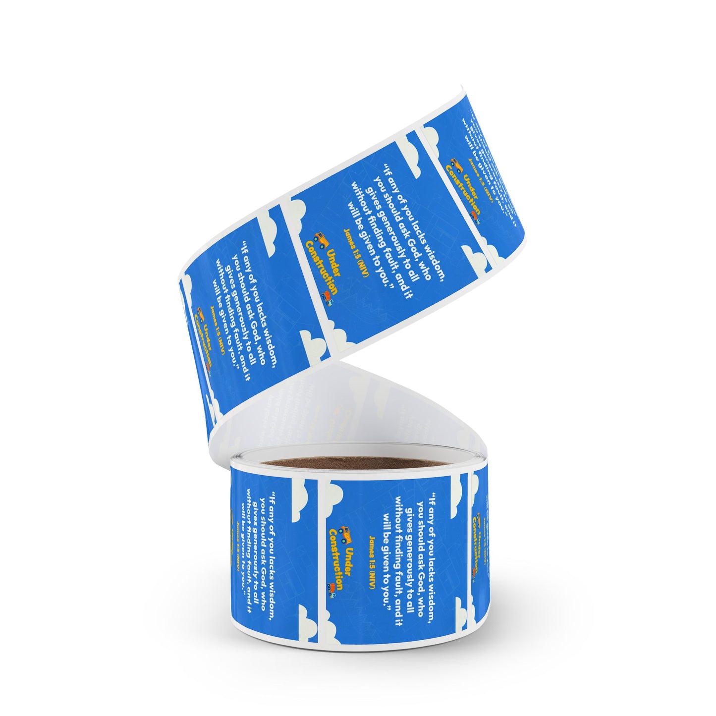 Memory Verse Sticker Roll | V8 | Under Construction Preschool