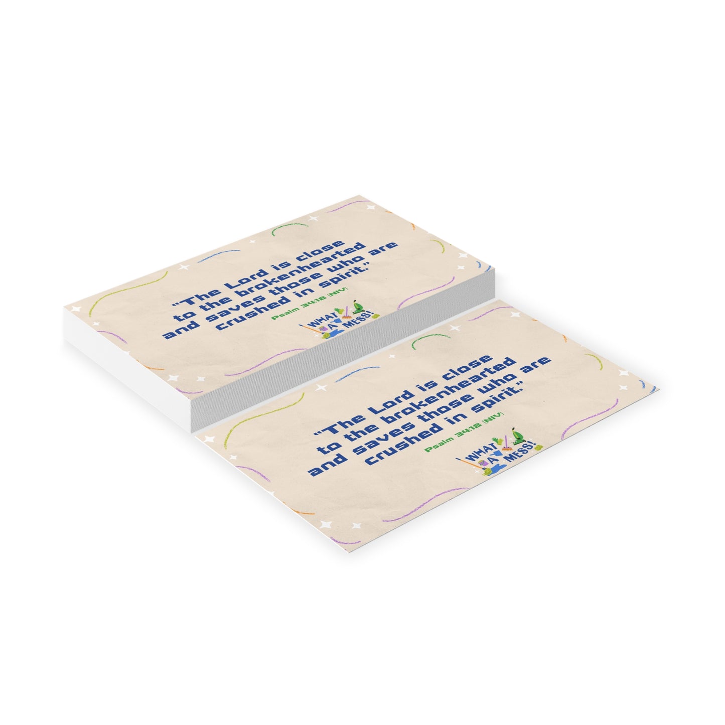 Memory Verse Cards | What A Mess Preschool