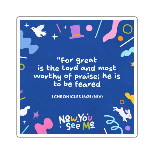 Memory Verse Sticker | V9 | Now You See Me Preschool