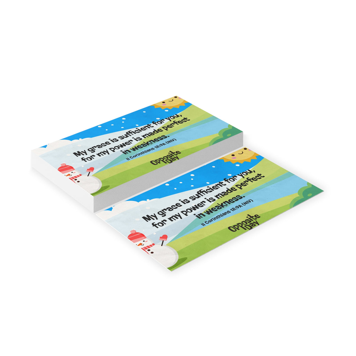 Memory Verse Cards | V5 | Opposite Day Preschool