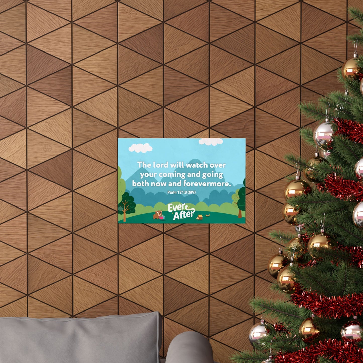 Poster | V5 | Ever After Preschool Memory Verse Graphic | Horizontal