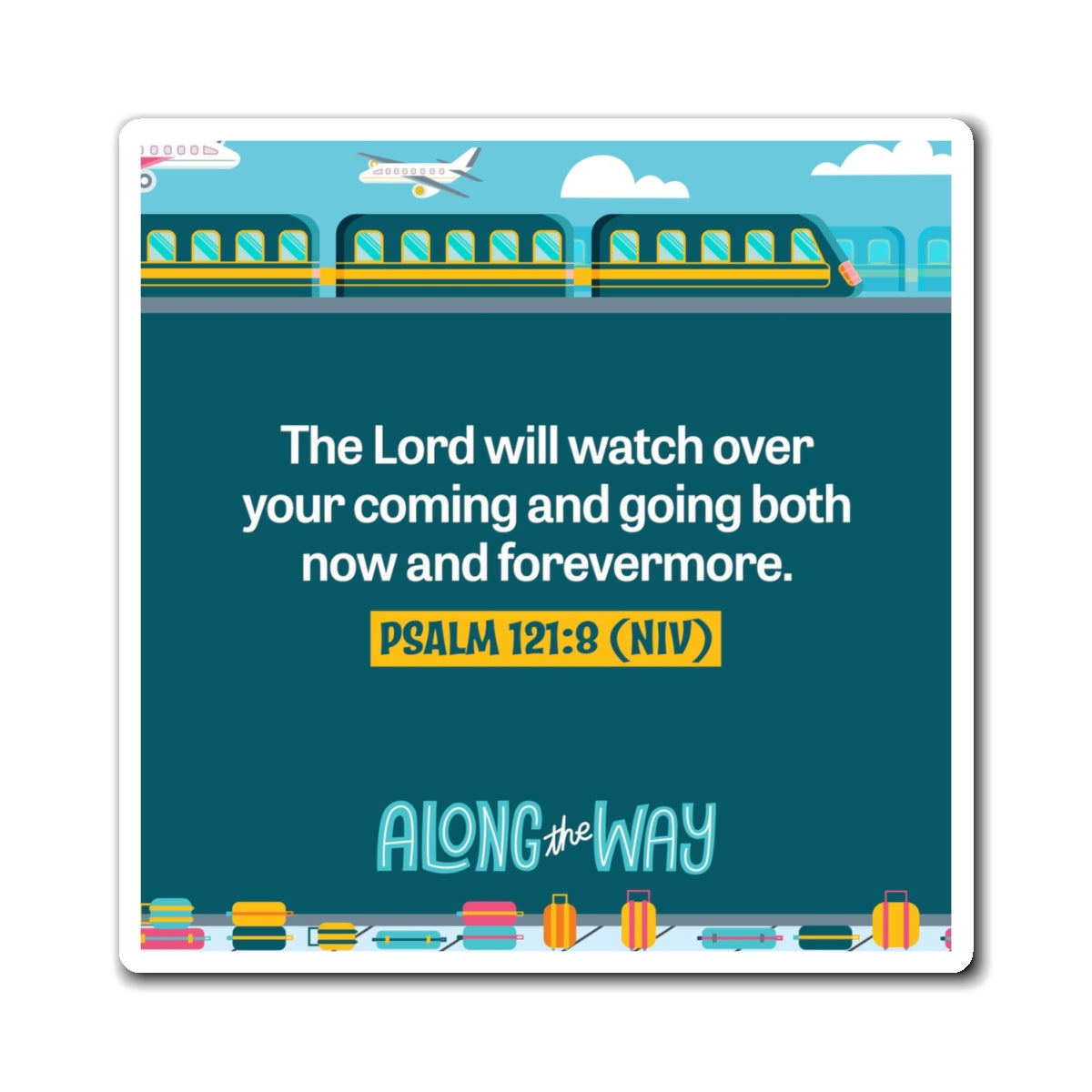 Memory Verse Magnet | V8 | Along The Way