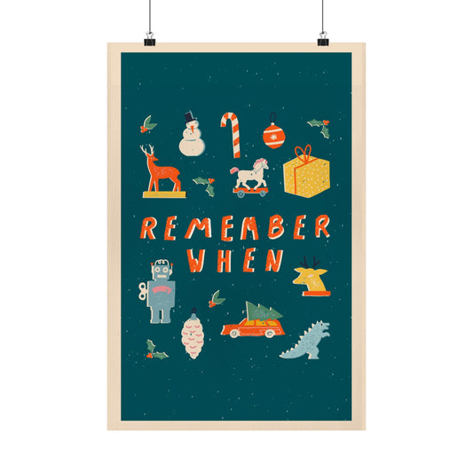 Poster | V8 | Remember When Series Graphic | Vertical