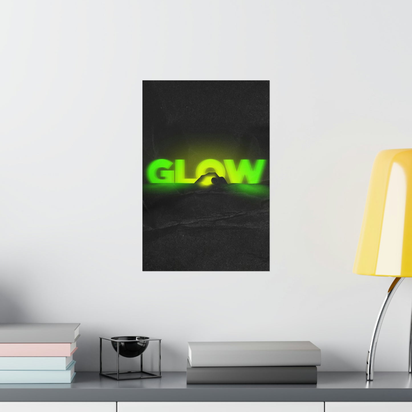 Poster | V7 | Glow Series Graphic | Vertical