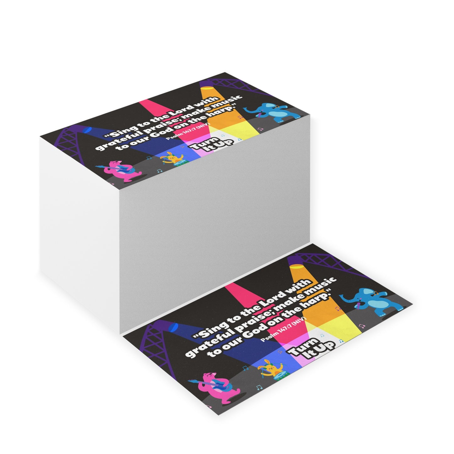 Memory Verse Cards | V7 | Turn It Up Preschool