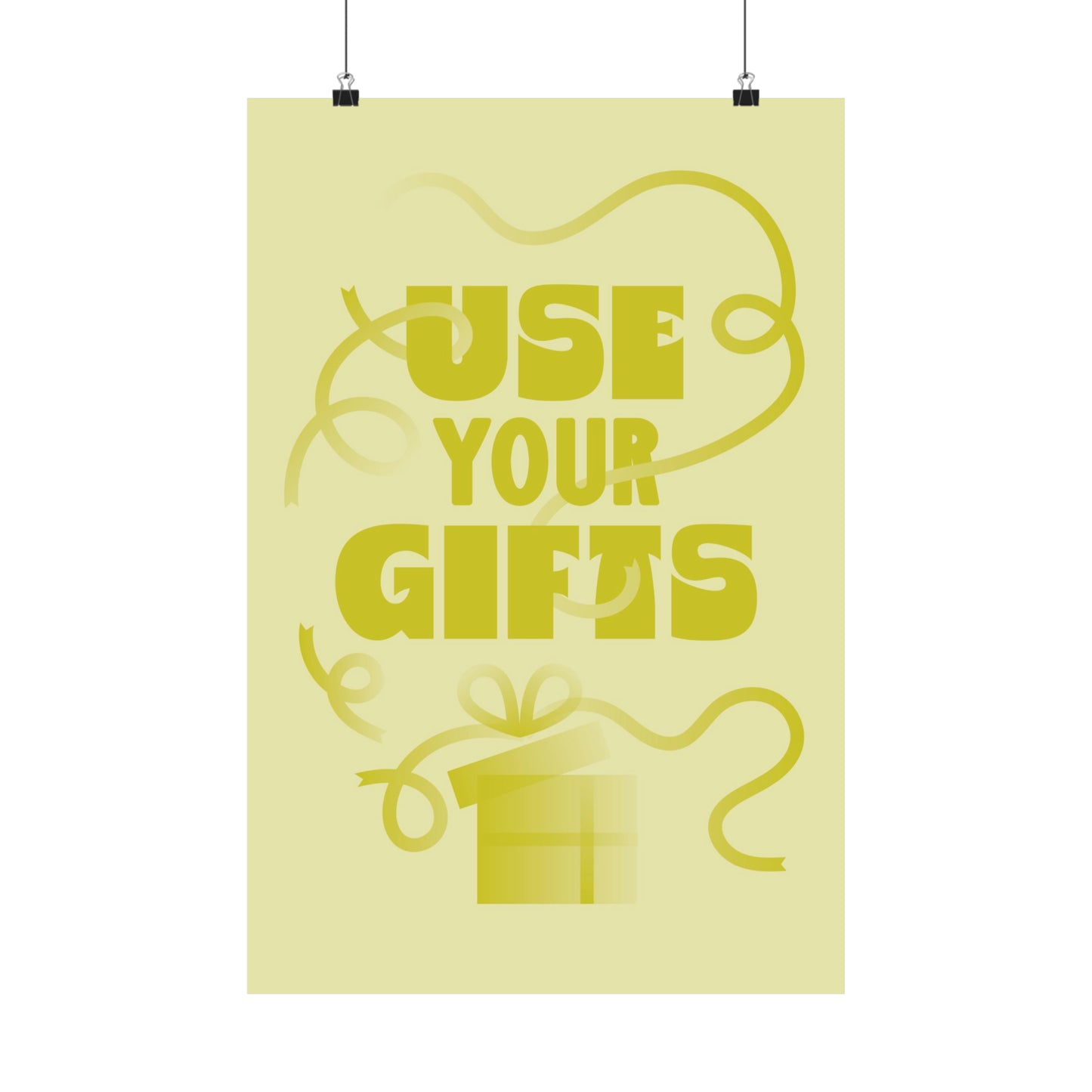 Poster I V7 I Use Your Gifts Students Discipleship Graphic I Vertical