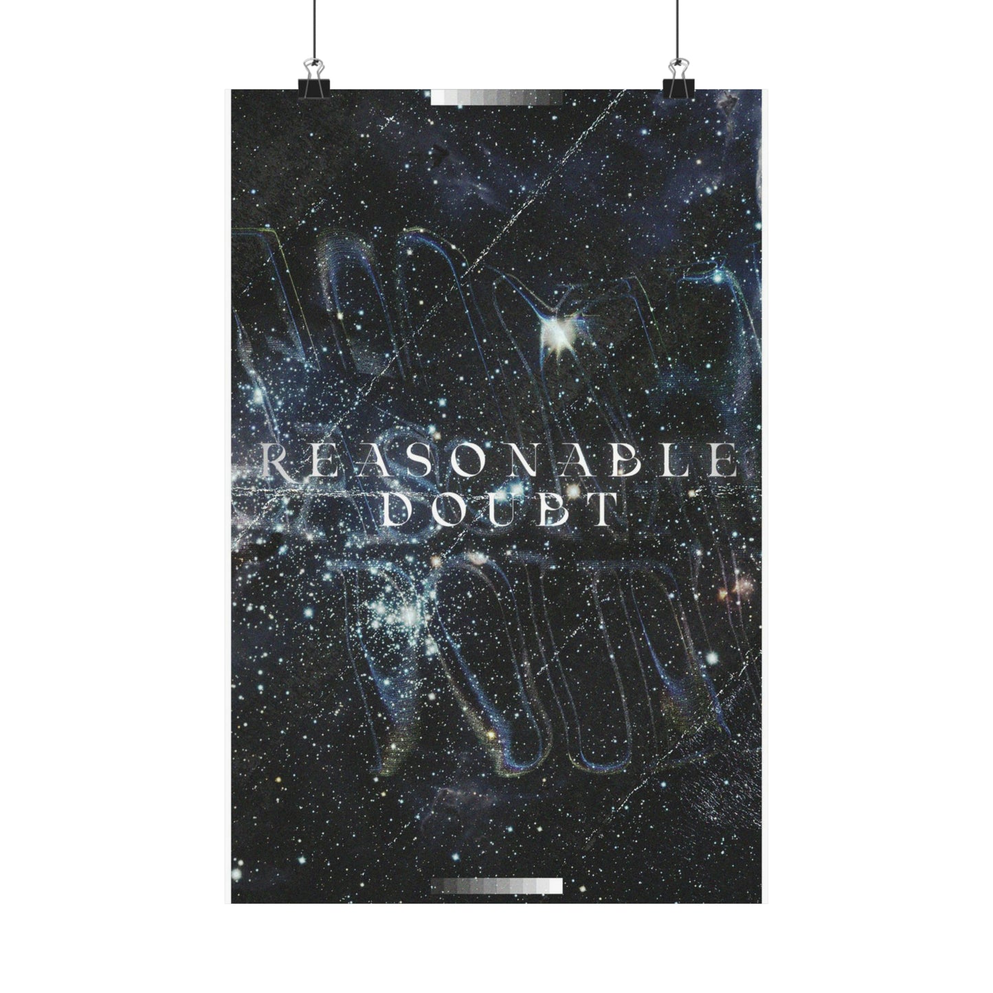 Poster I V6 I Reasonable Doubt Series Graphic I Vertical