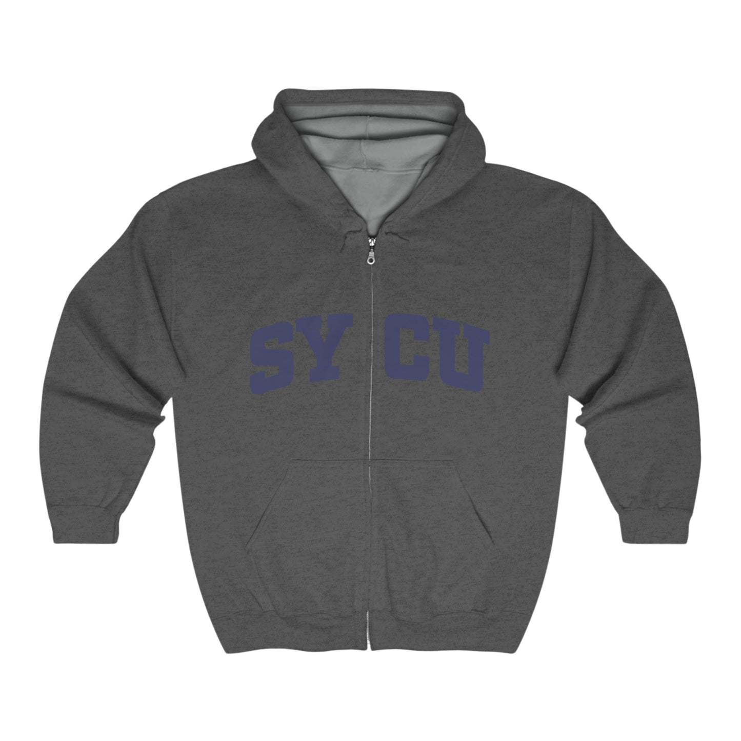 Navy College | SYCU | Zip Up