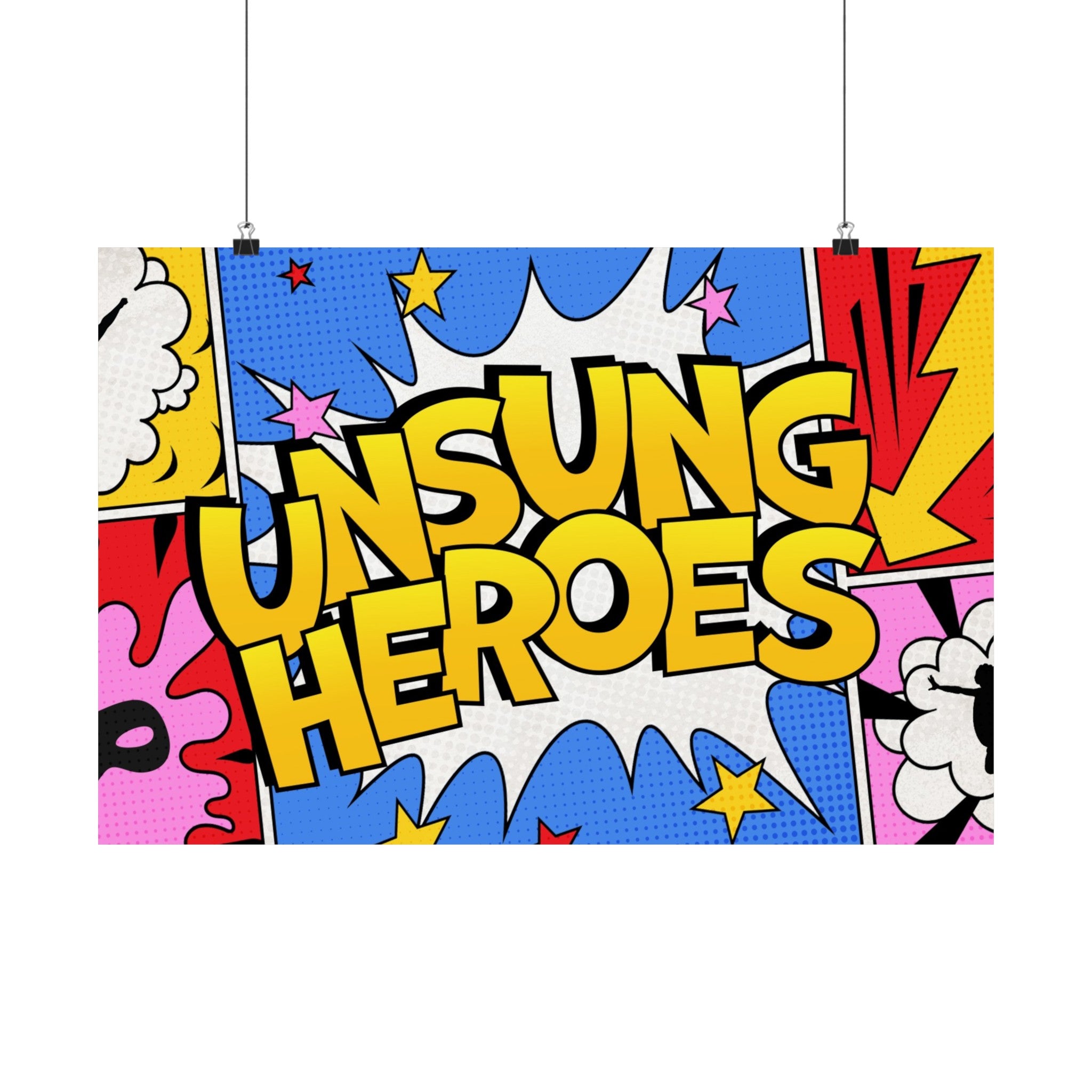 Poster | V8 | Unsung Heroes Series Graphic | Horizontal – Grow Print Shop