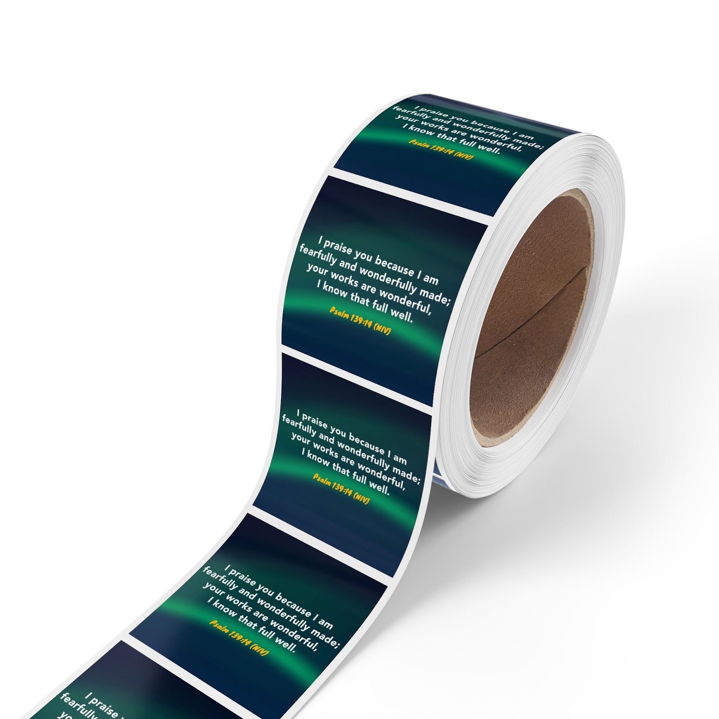 Memory Verse Sticker Roll | V6 | Wonder-Full Preschool