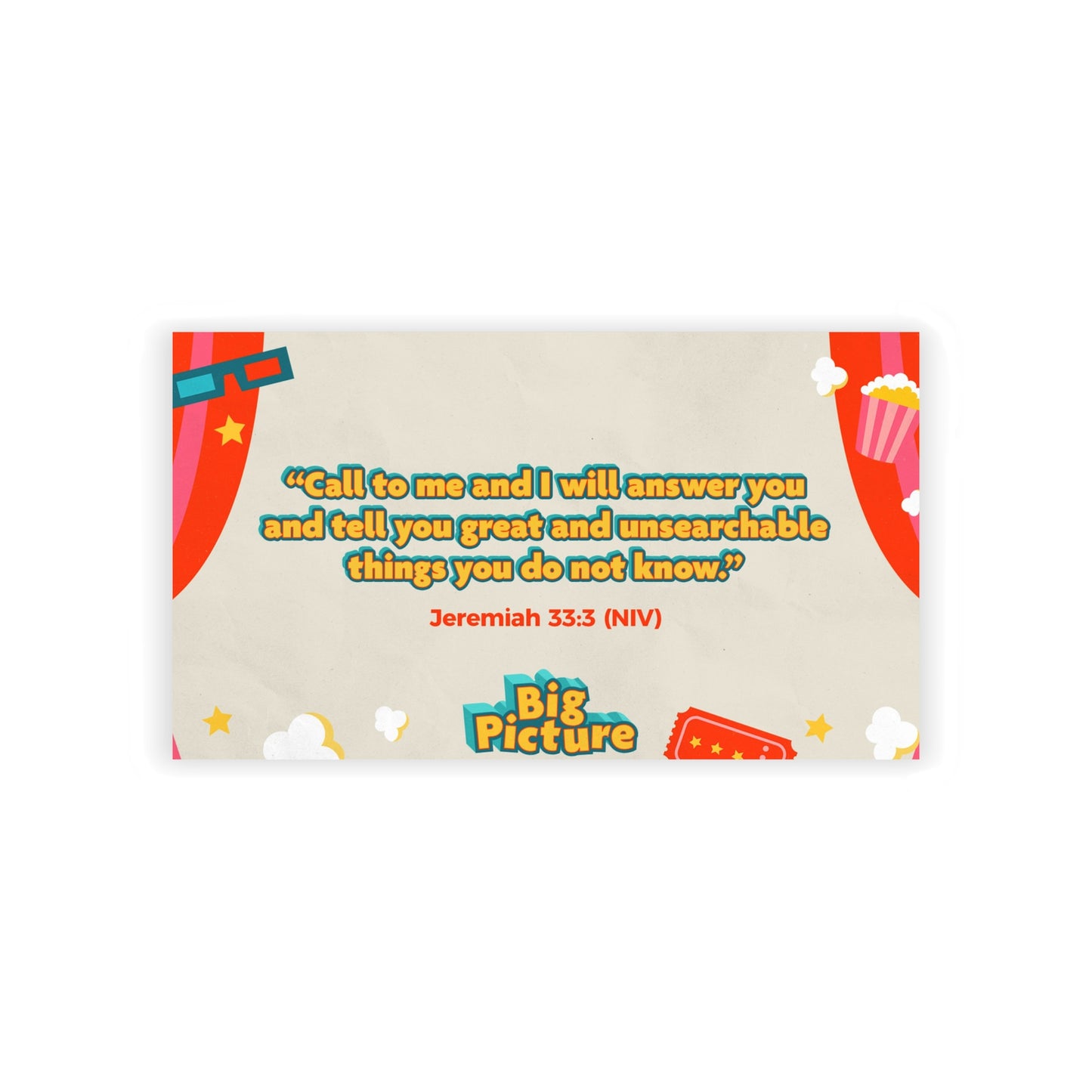 Memory Verse Cards | V8 | Big Picture Preschool