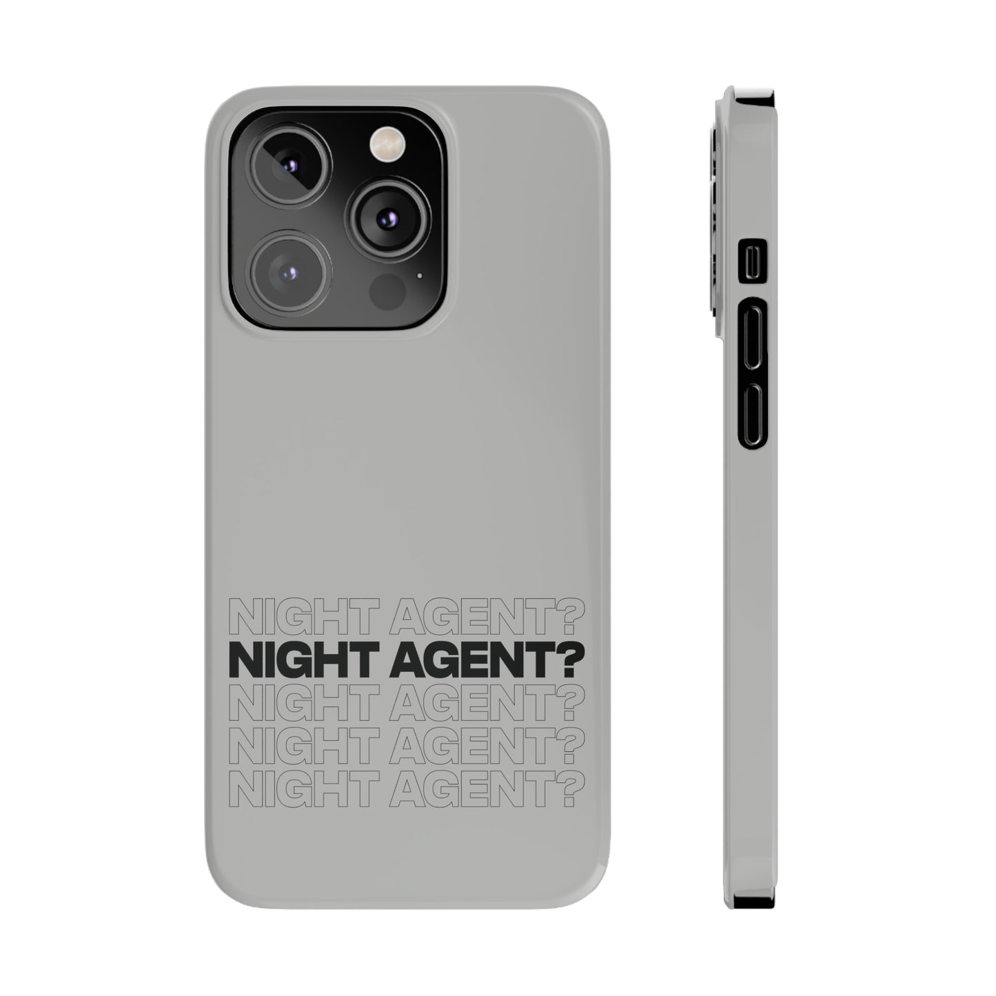 Night Agent | Phone Case | SYCU