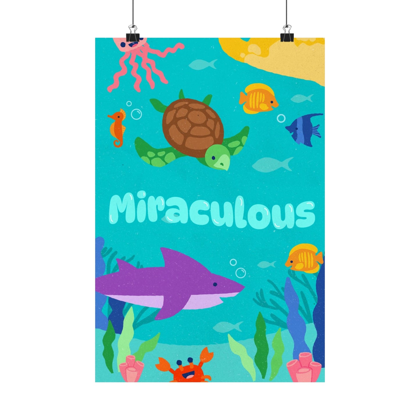 Poster | V8 | Miraculous Preschool Series Graphic | Vertical