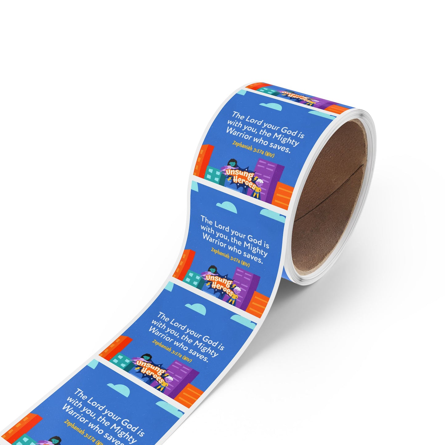 Memory Verse Sticker Roll | V8 | Unsung Heroes Preschool