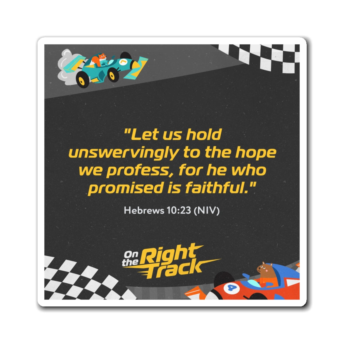 Memory Verse Magnet | V7 | On the Right Track Preschool