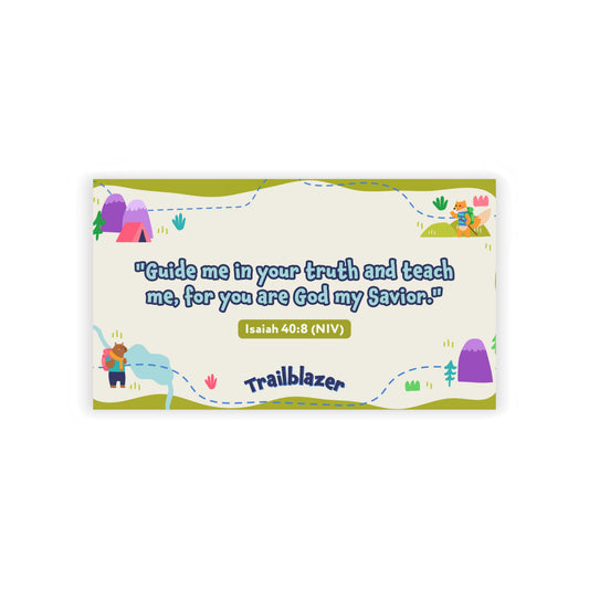 Memory Verse Cards | V9 | Trailblazer Preschool