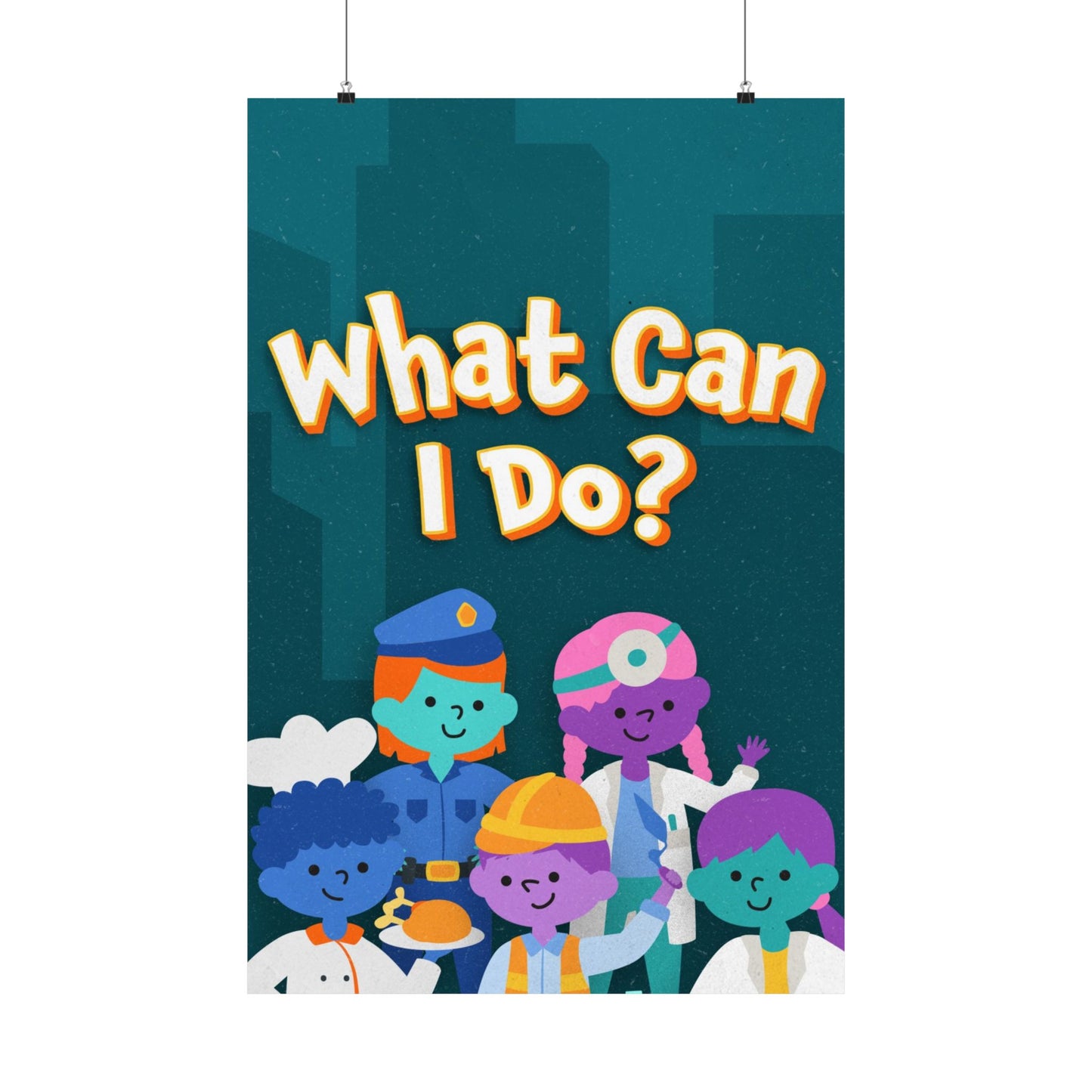 Poster | V7 | What Can I Do Preschool Series Graphic | Vertical