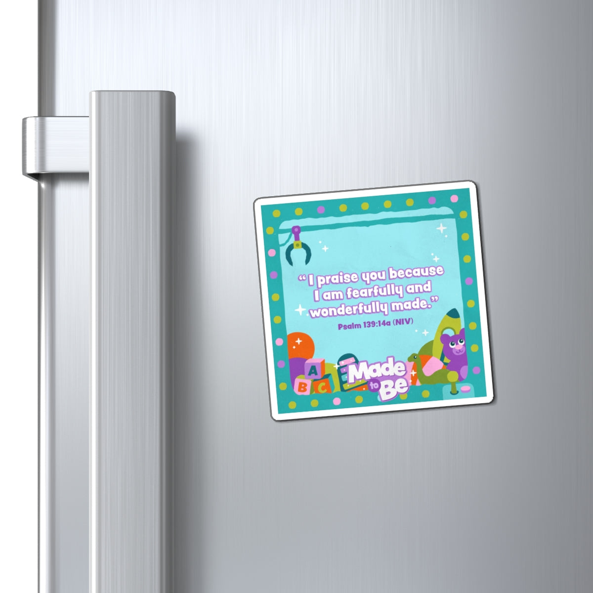 Memory Verse Magnet | Made to Be Preschool