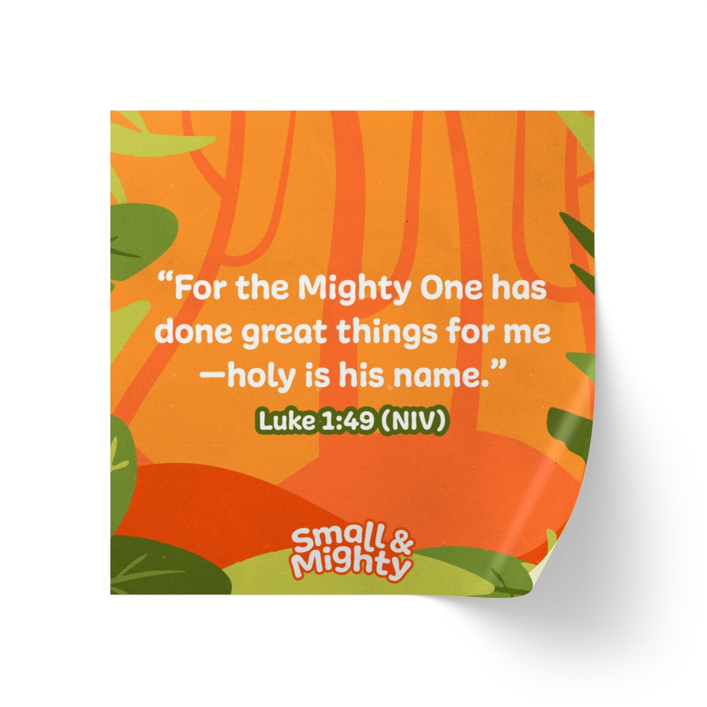 Memory Verse Sticker Roll | Small & Mighty Preschool