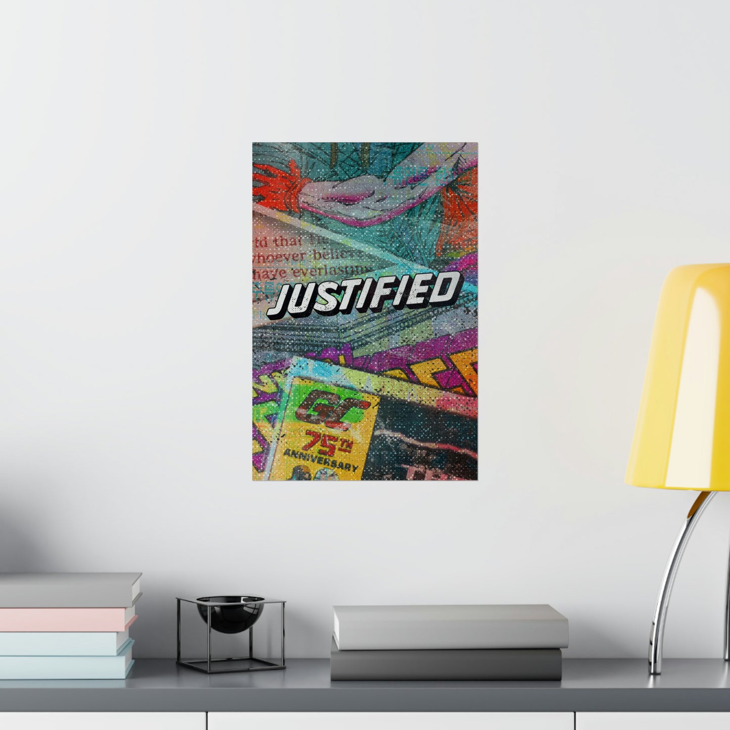 Poster | V7 | Justified Series Graphic | Vertical