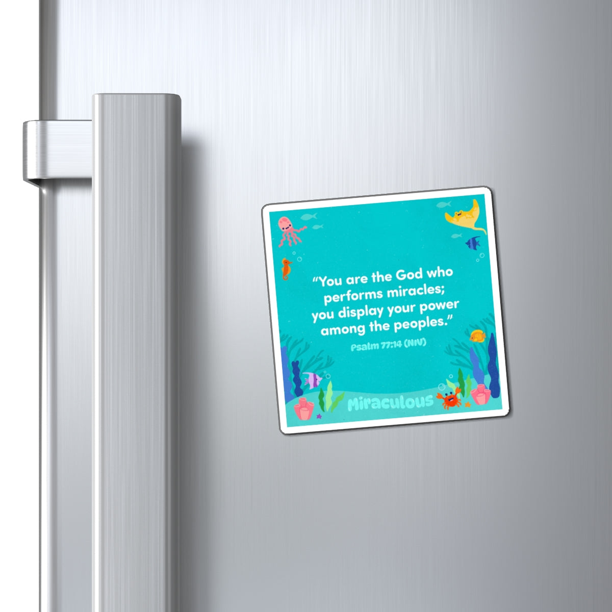 Memory Verse Magnet | V8 | Miraculous Preschool
