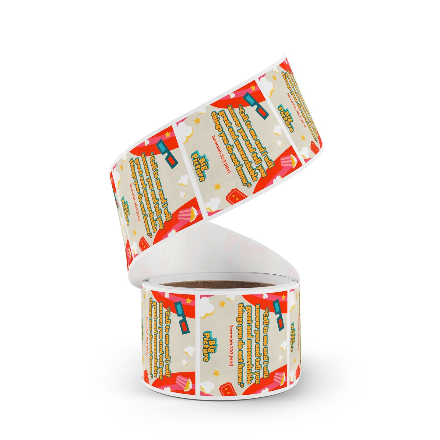Memory Verse Sticker Roll | V8 | Big Picture Preschool