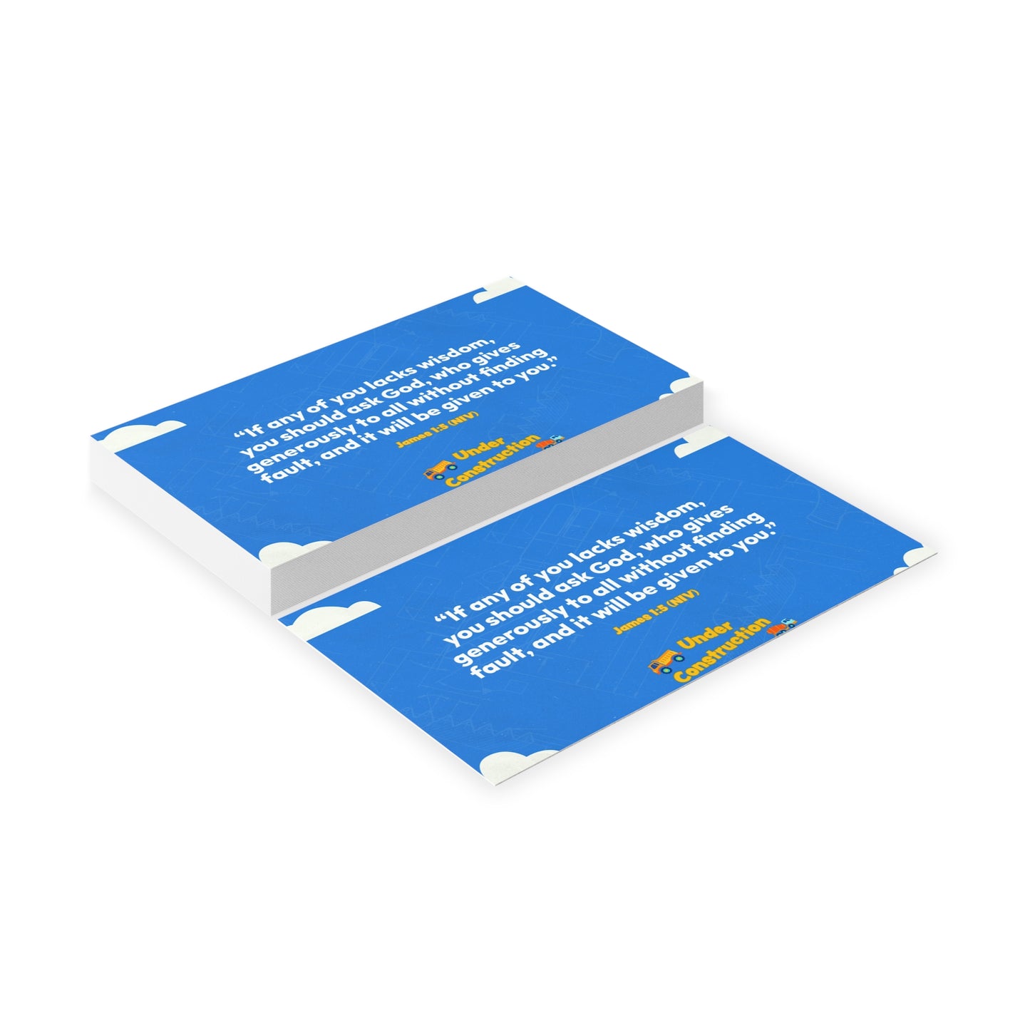 Memory Verse Cards | V8 | Under Construction Preschool