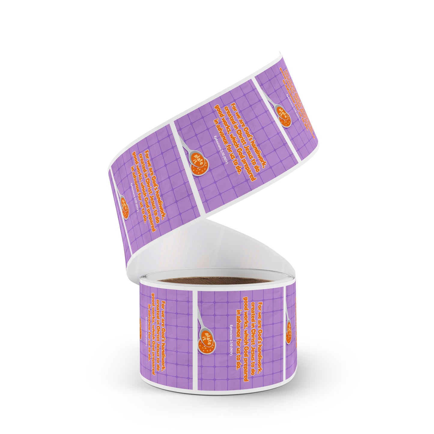Memory Verse Sticker Roll | V5 | Plate It Preschool