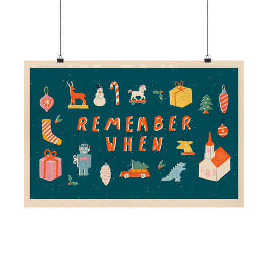 Poster | V8 | Remember When Series Graphic | Horizontal