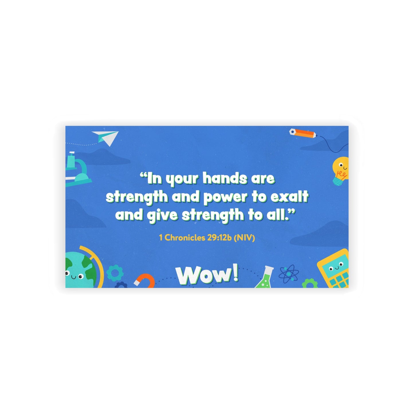 Memory Verse Cards | V7 | Wow Preschool