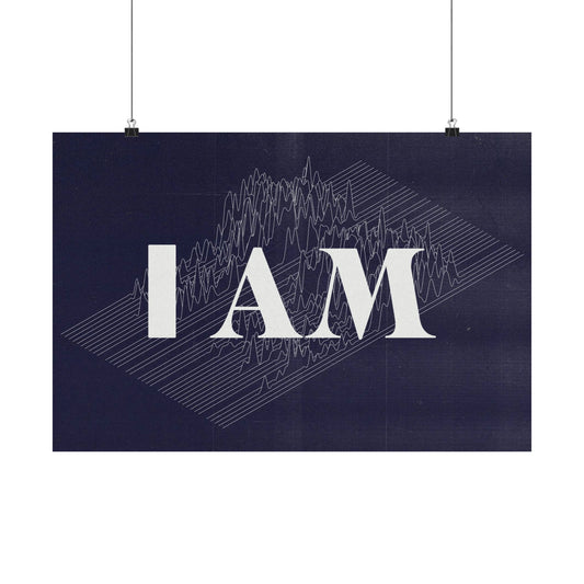 Poster | V7 | I Am Series Graphic | Horizontal