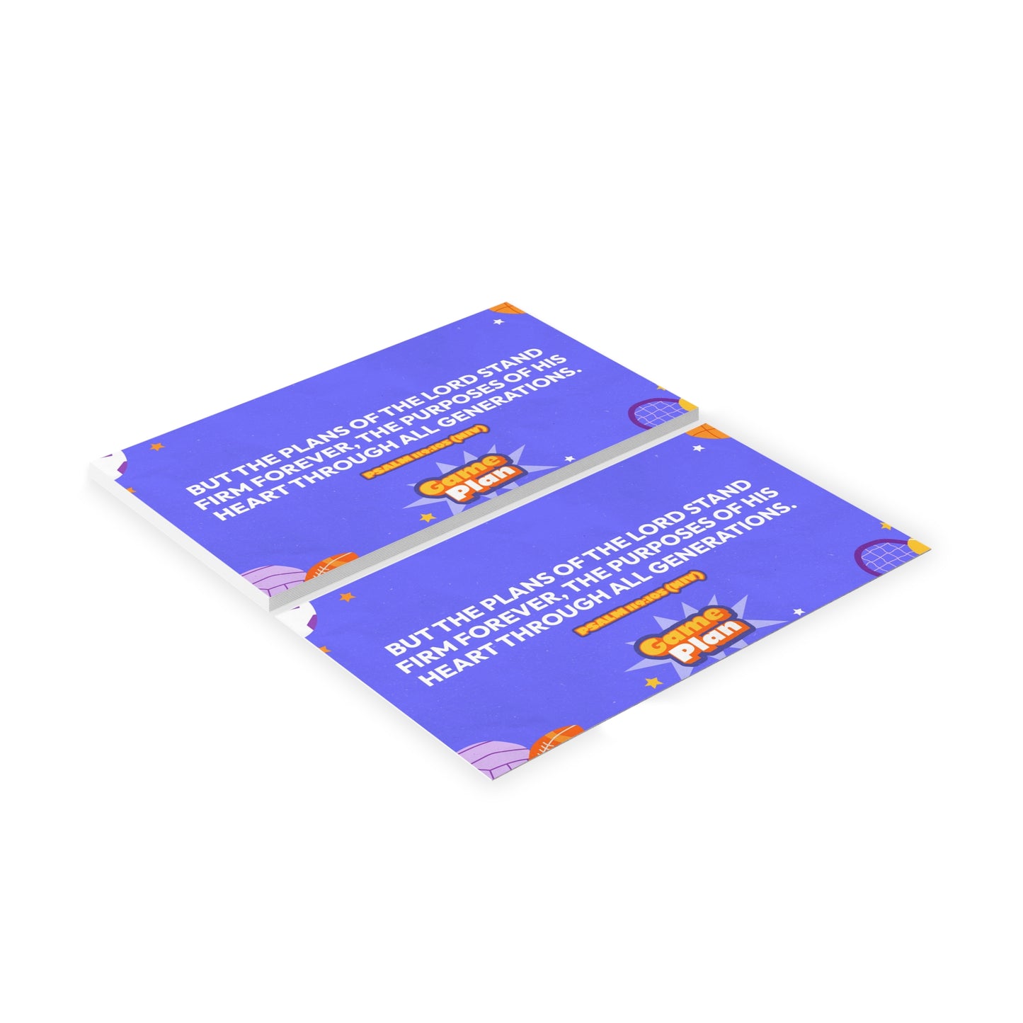Memory Verse Cards | V8 | Game Plan Preschool