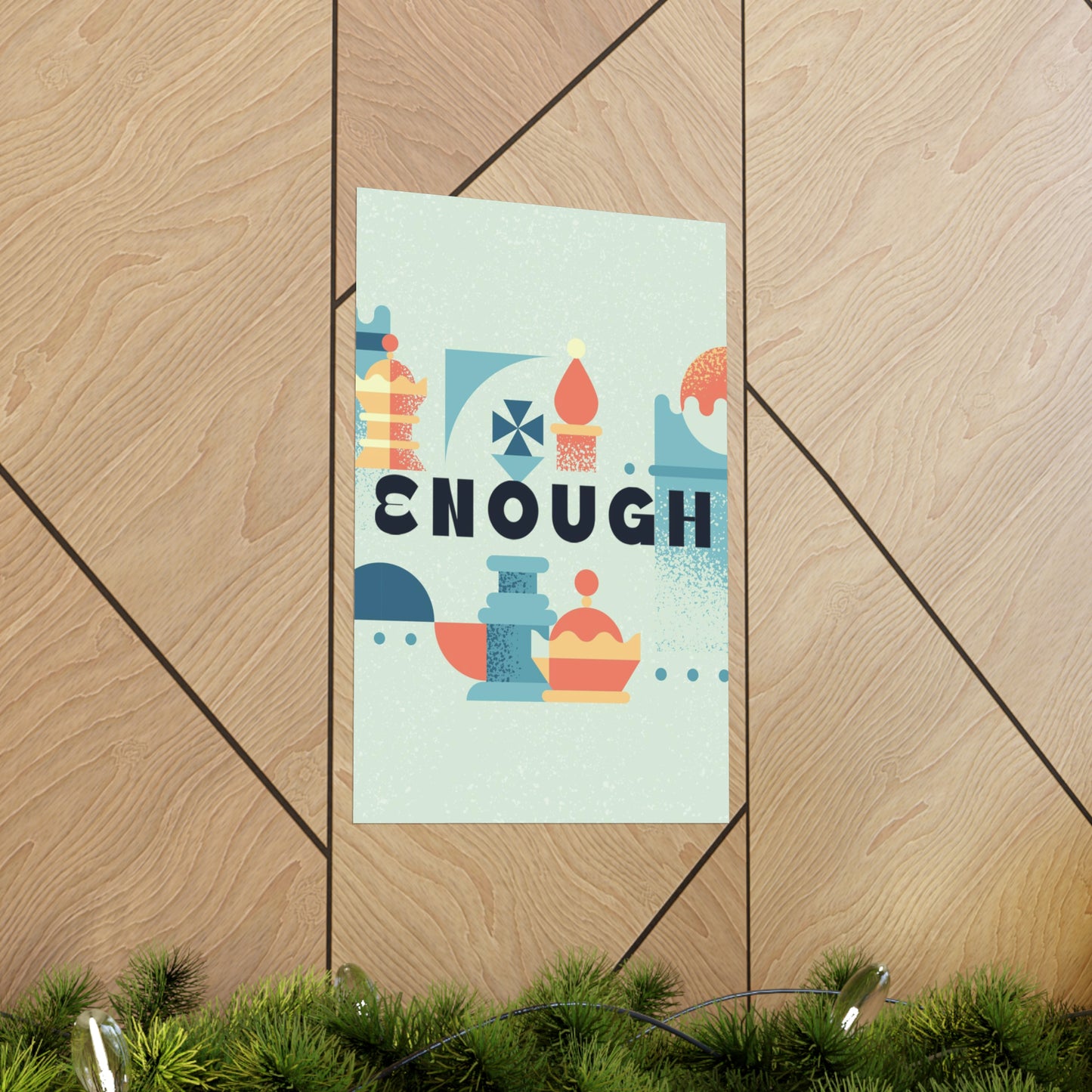 Poster | V7 | Enough Series Graphic | Vertical