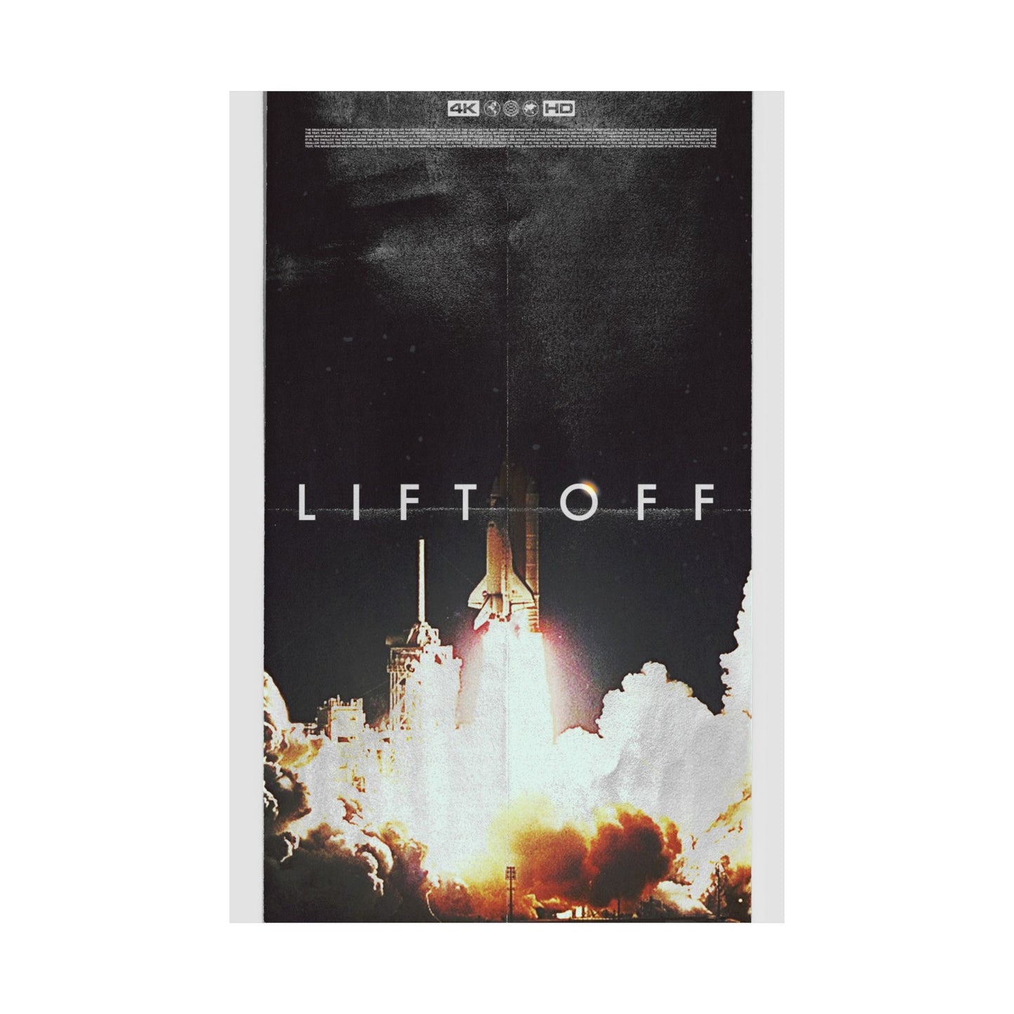 Poster | Lift Off Series Graphic | Vertical