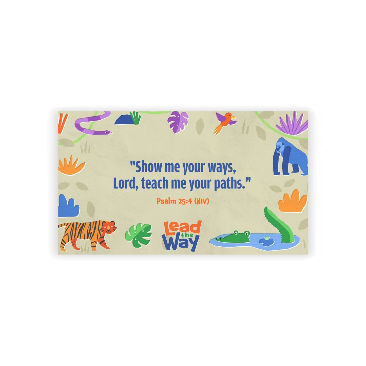 Memory Verse Cards | V7 | Lead the Way Preschool