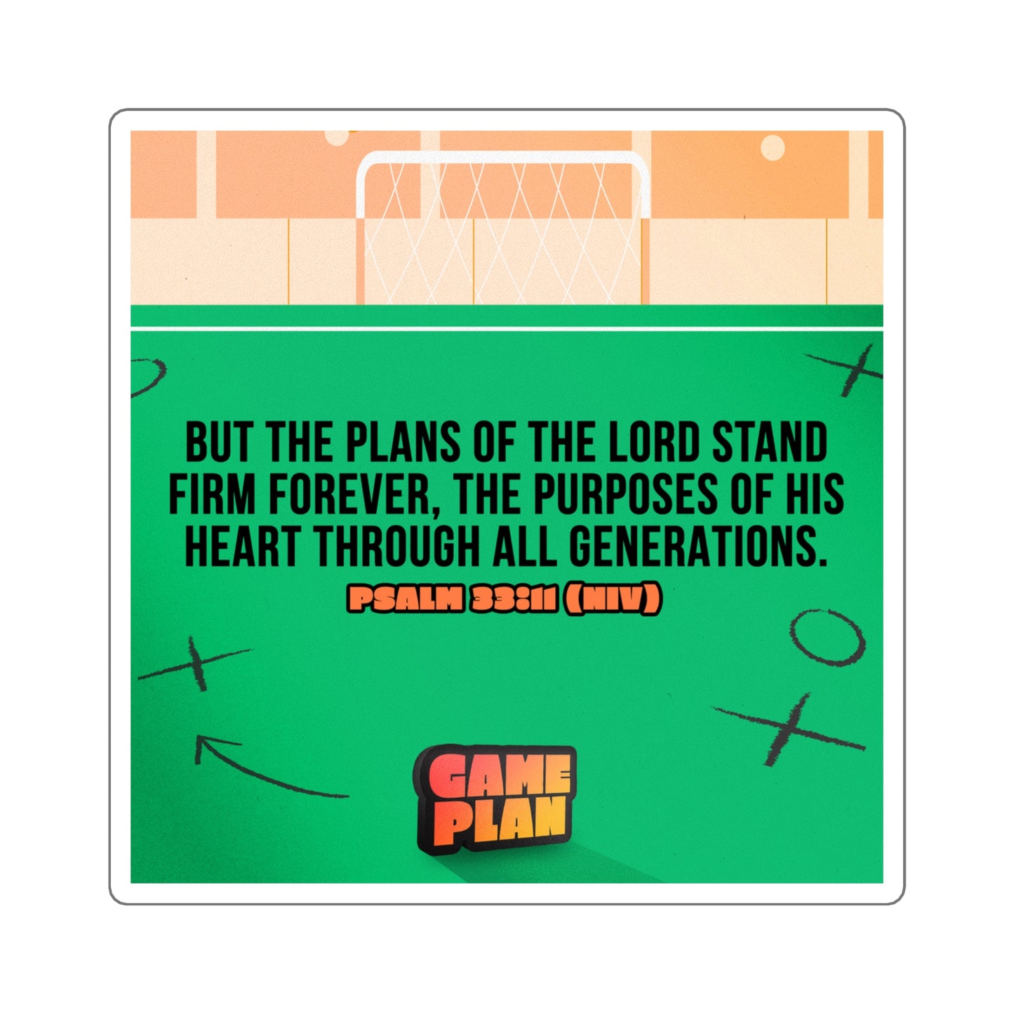 Memory Verse Sticker | V8 | Game Plan