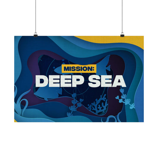 Poster I VBS I Mission Deep Sea Series Graphic I Horizontal